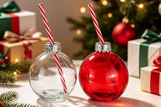 Creative Ways to Use Christmas Ball Glass Bottles for Party Decorations